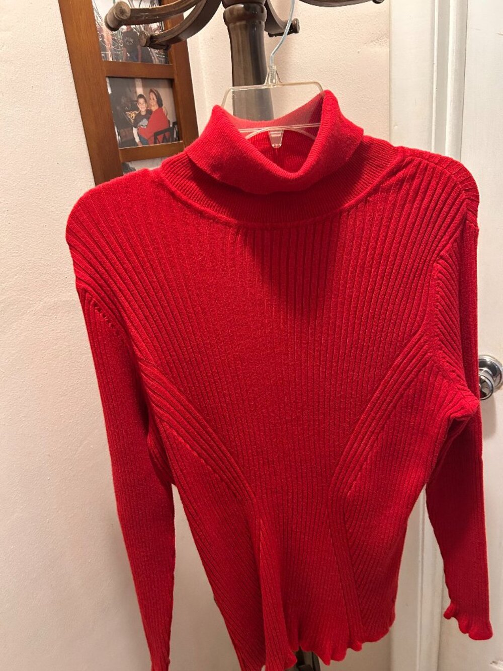 Lane Bryant Red Turtleneck Sweater – Size 22/24 – Gently Used Pristine Condition